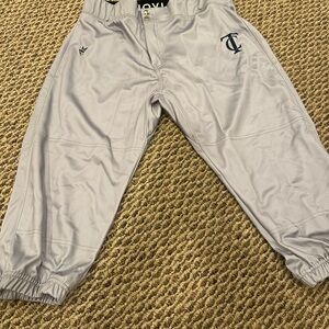 Adult Gray Knickers Baseball Pants
